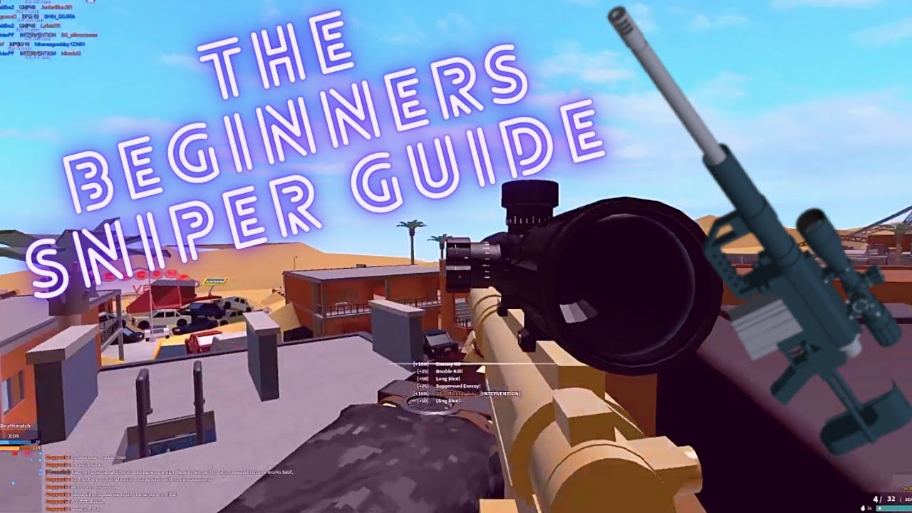 tips for sniping in phantom forces! (roblox phantom forces)
