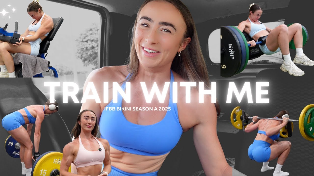 A week of training | IFBB Bikini Athlete | 11 weeks out from my IFBB Debut | Part 1