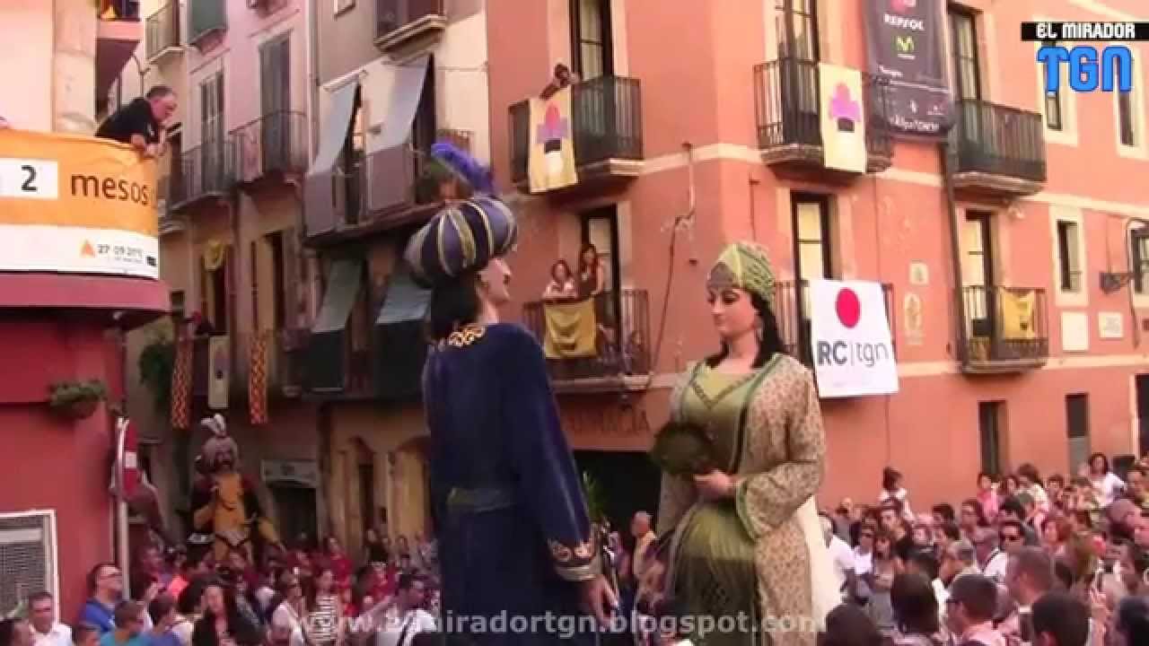Ball de Gegants de Tarragona a Sant Magí 2015