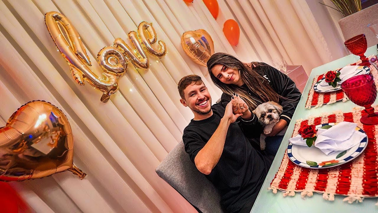 FIZ UM JANTAR DE BOAS VINDAS PRA DANI