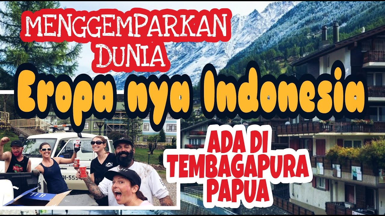 Inilah Eropa nya INDONESIA (jauh ditengah hutan di pegunungan PAPUA) ‼️TEMBAGAPURA❗TIMIKA