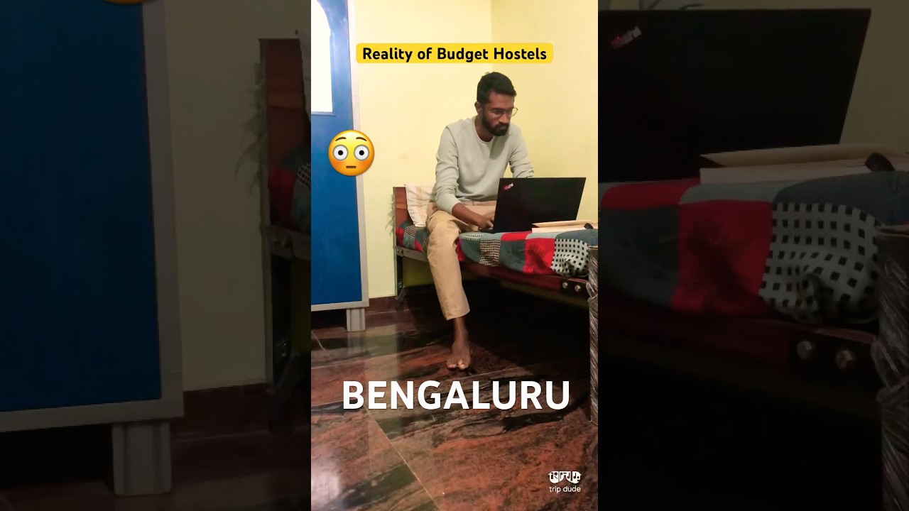 😳Reality of 5000Rs PG stay in Bangalore ‼️#bangalore #hostellife