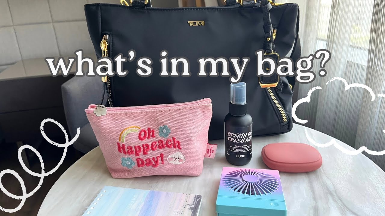 What’s in my bag? Tumi Valetta medium tote