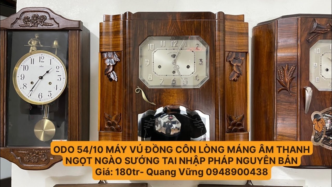 ODO 24/10 ĐỜI 54 M&Aacute;Y V&Uacute; ĐỒNG C&Ocirc;N L&Ograve;NG M&Aacute;NG &Acirc;M THANH NGỌT NG&Agrave;O SƯỚNG TAI NHẬP PH&Aacute;P NGUY&Ecirc;N BẢN