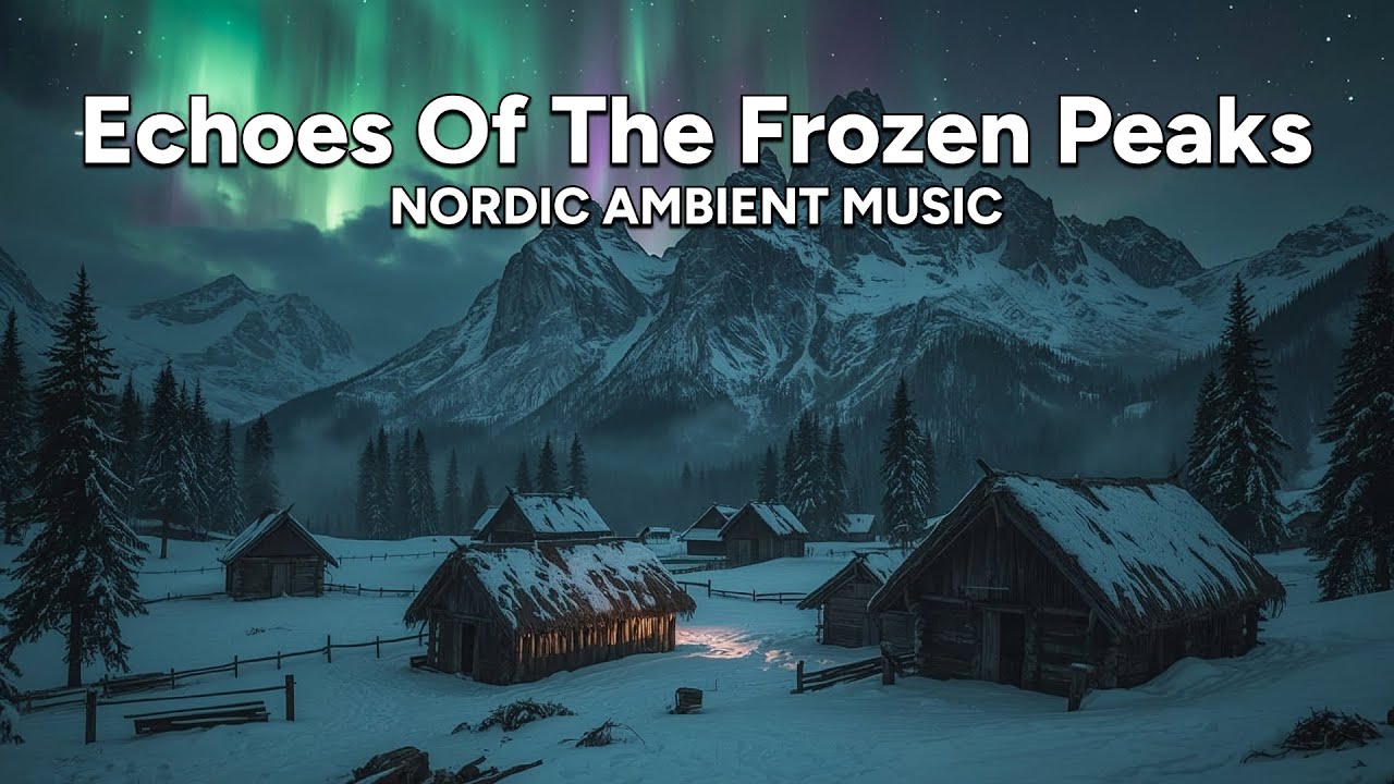 Echoes of the Frozen Peaks | Nordic Ambient Music for D&D, Reading, Inspiration | 1 Hour