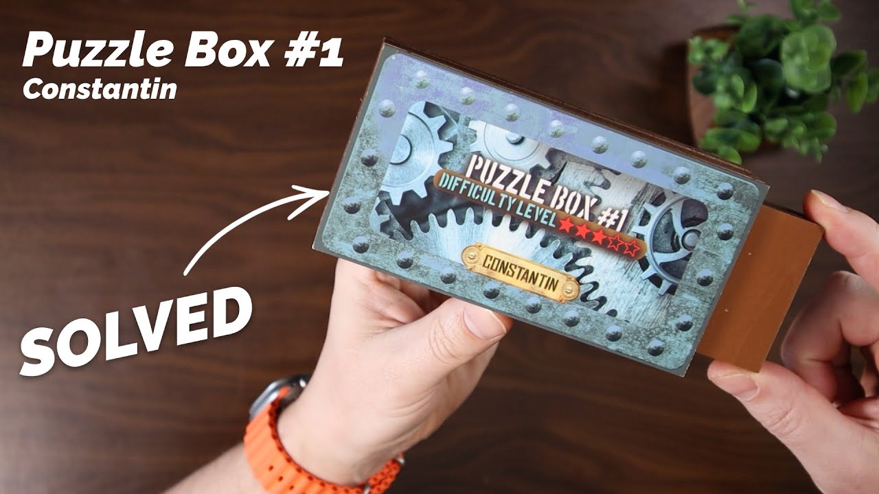 Better than #2 and #3 | the Constantin #1 | Puzzle Box | Hardest of the set