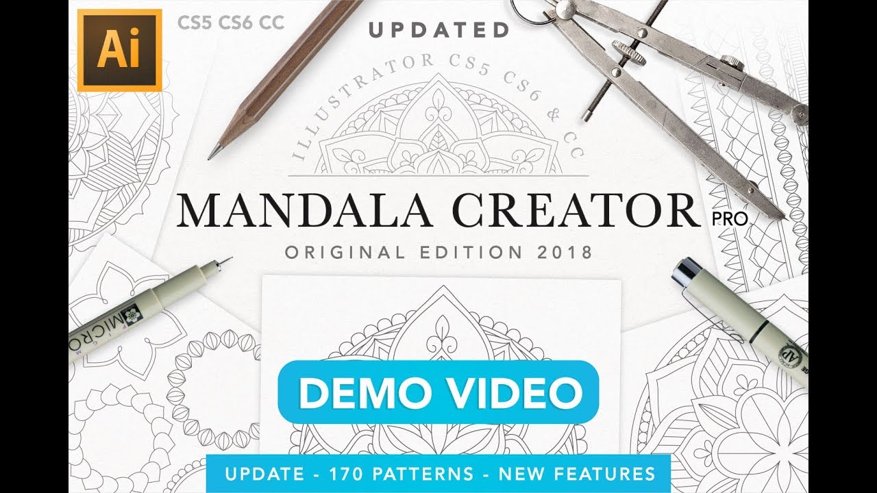 Mandala Creator Pro Demo Video