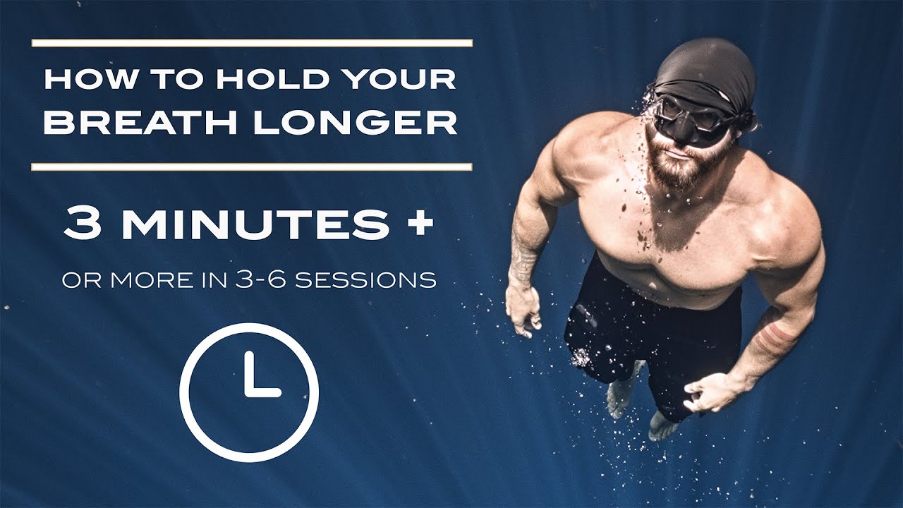Breath Hold Training : Go From 1 to 3 Minutes or more | Freediving Secrets | Beginner to Advanced