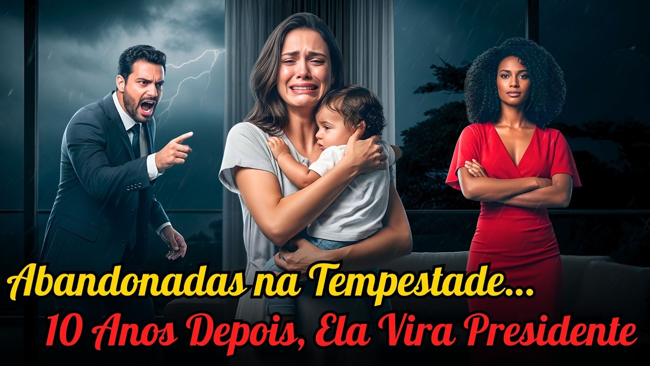 Abandonadas na Tempestade — 10 Anos Depois Ela Vira Presidente da Empresa Dele