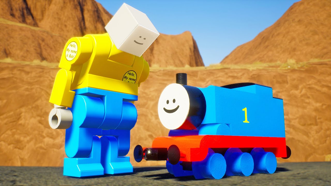 Smallest Thomas & Friends Train In Brick Rigs!