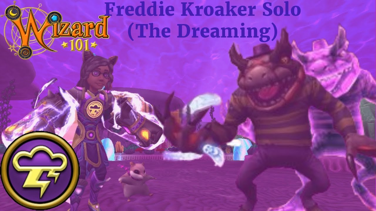Wizard101 - Freddie Kroaker Solo (The Dreaming, Standard, Storm)