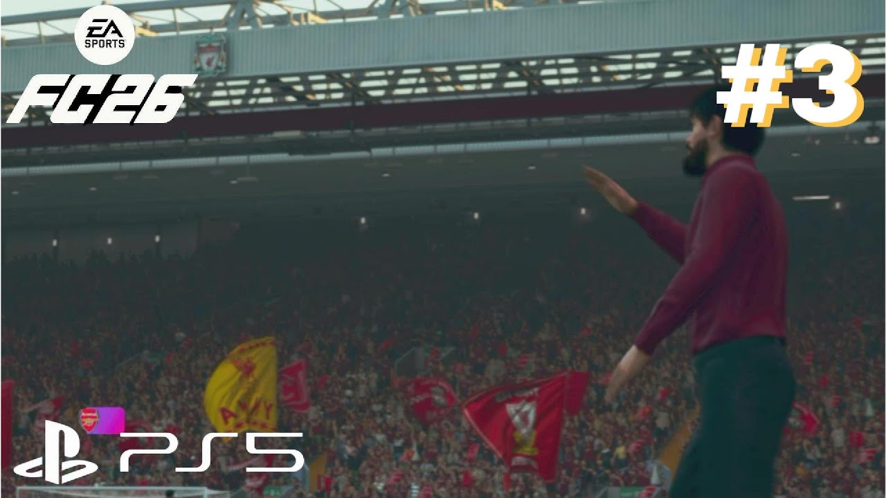 FC 26 | Matchday 3 | Liverpool vs Arsenal | Anfield Stadium | Season 2025/26