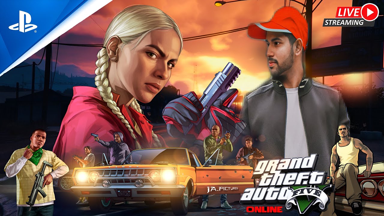 🎮 ( GTA 5) grand theft auto 5 online gameplay walkthrough ( PS5 ) 🔴 livestream 2026 4k60fps