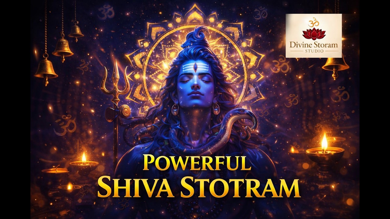 Powerful Shiva Stotram | Remove Negative Energy & Receive Mahadev Blessings