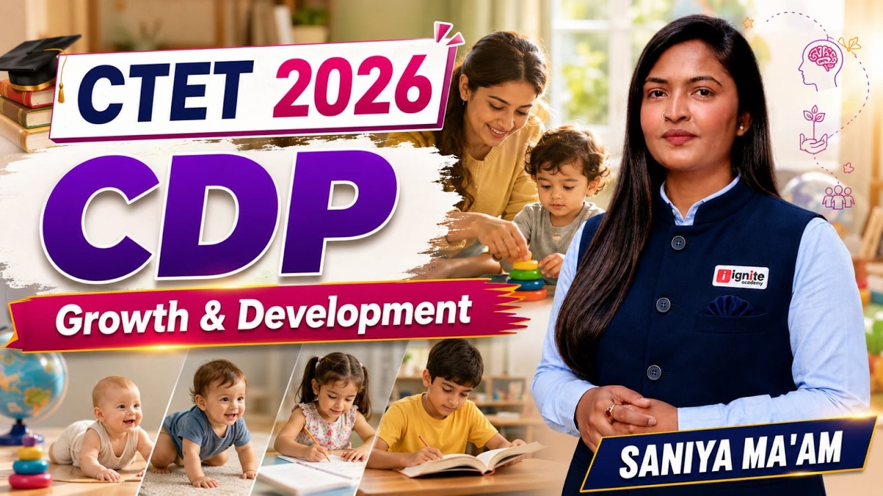 CTET 2026 CDP 🔥 | Growth & Development | विकास व वाढ | Most Important Questions #ctetexam