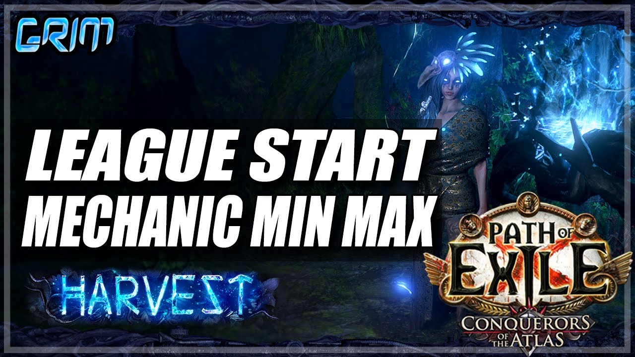 [Path of Exile 3.11] Harvest League Start Mechanic Min Maxing