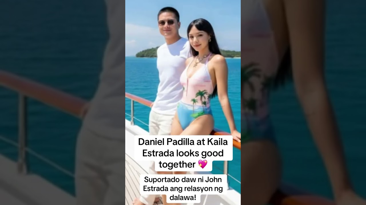 DANIEL PADILLA AND KAILA ESTRADA LOOKS GOOD TOGETHER 💖 #danielpadilla #kailaestrada #viral