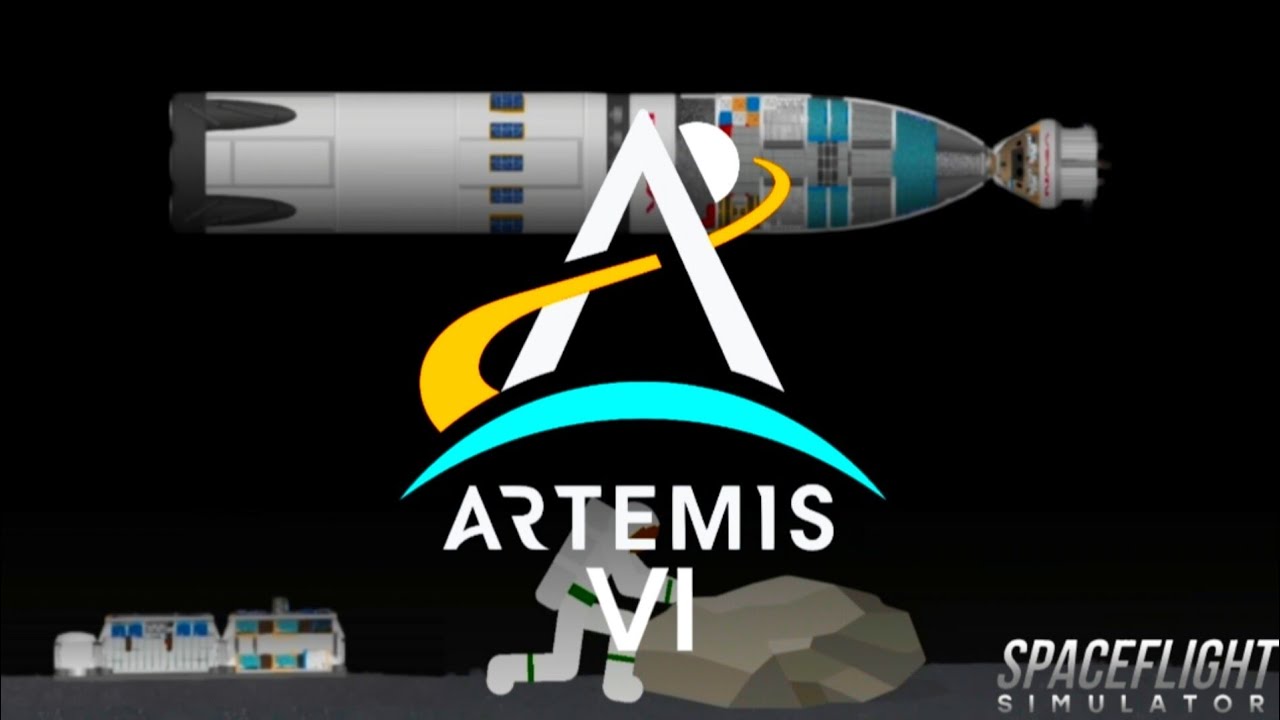 ARTEMIS VI - LUNAR BASE MISSION | Spaceflight simulator