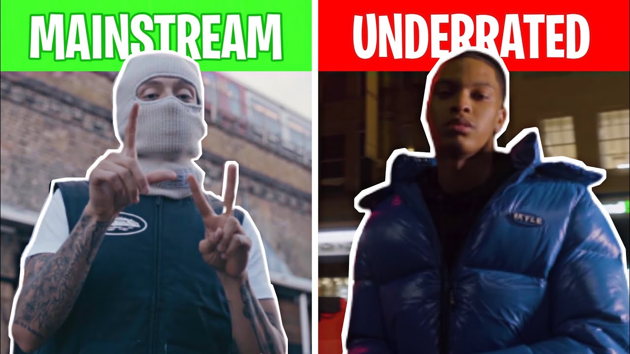 UK MAINSTREAM RAPPERS VS UNDERRATED RAPPERS 2022 🔥🔥