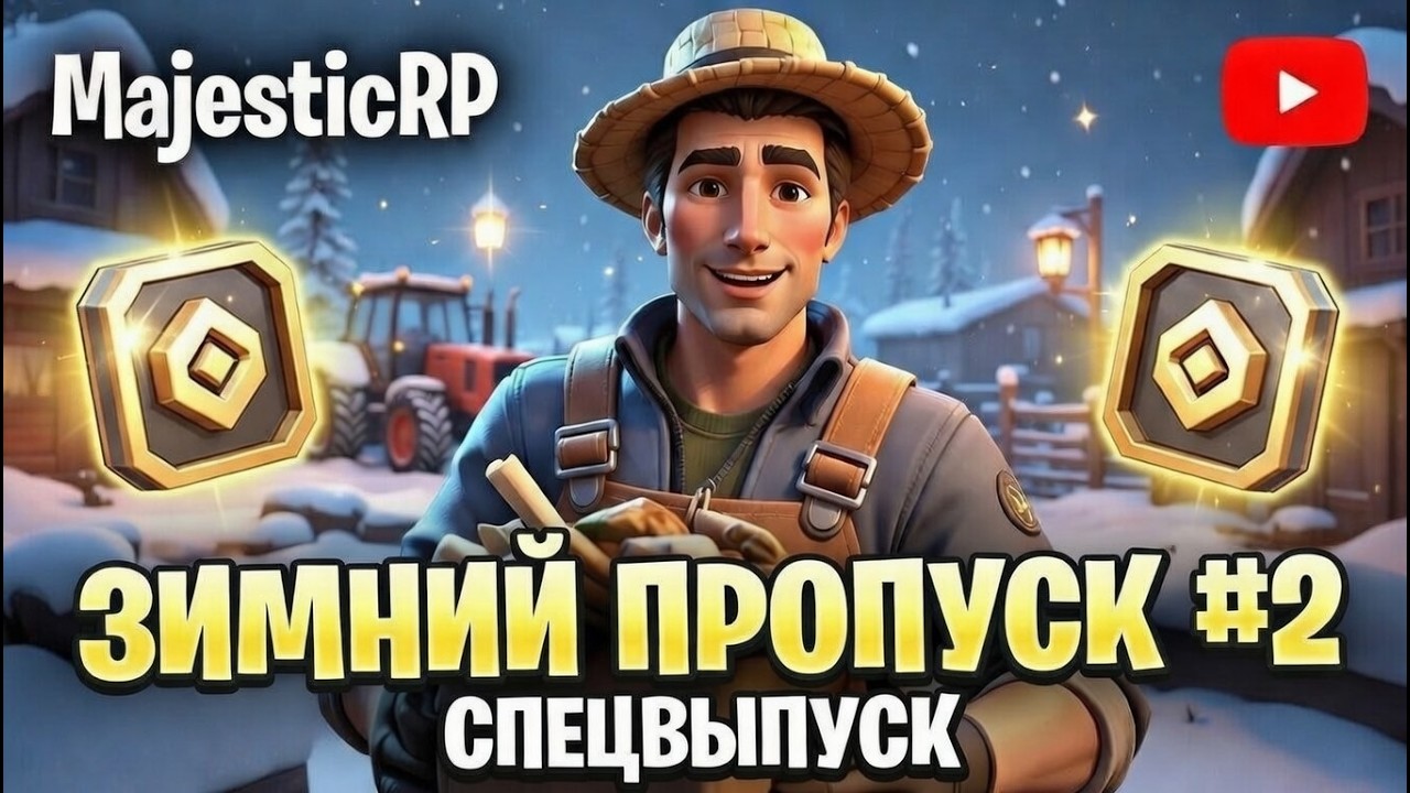Спецвыпуск зимний пропуск #2 — По приколу проходи дальше бп 150+ 👀 | Majestic RP