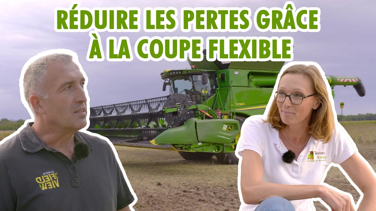 Jean-Michel Guthmann réduit les pertes de graines de soja à la récolte | Les pieds dans les champs