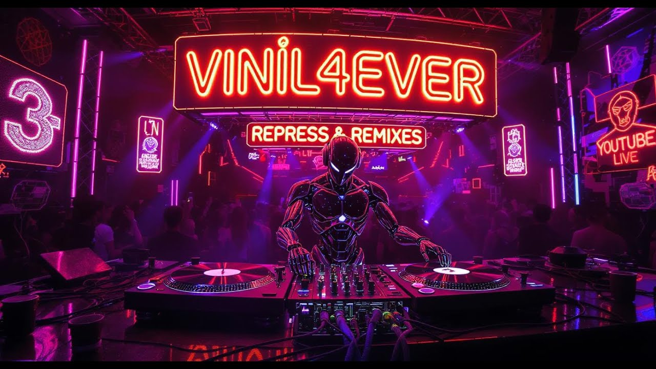 VINIL4EVER 🎧 Repress & Remixes – DJ Set Exclusivo em Vinil! - 10/08/2025