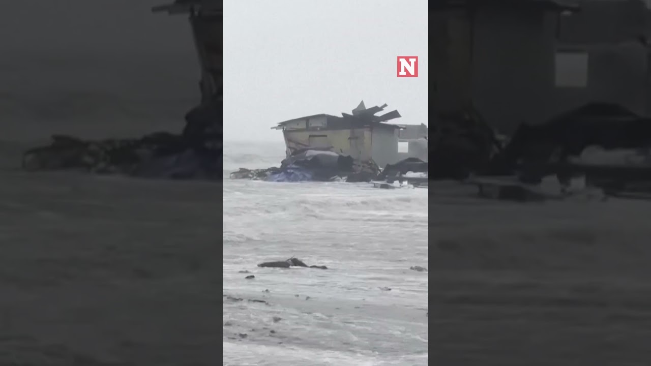 Streets Flood In Jamaica As Hurricane Melissa Makes Landfall