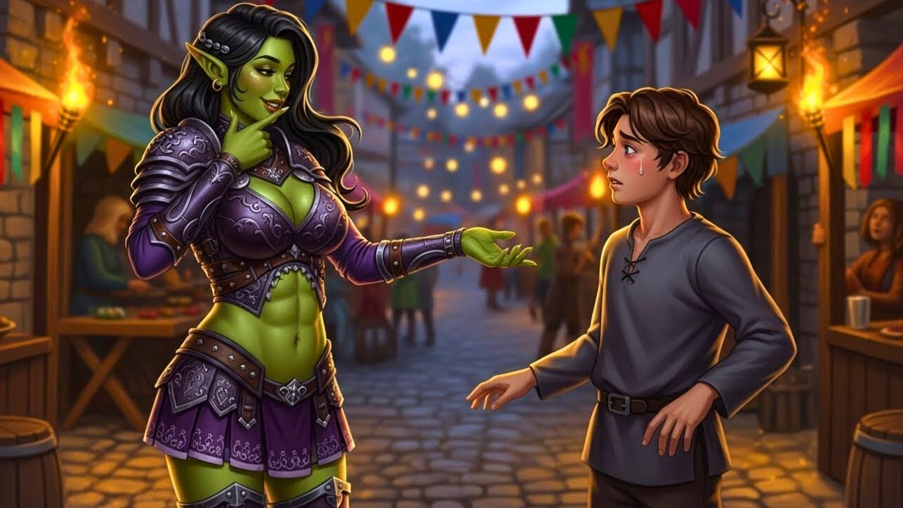 Human Nerd Was Ignored at a Village Party — Until an Orc Girl Asked Him to Dance