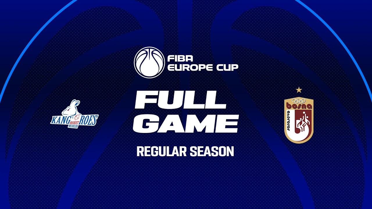Kangoeroes Basket Mechelen v KK Bosna BH Telecom |  Full Basketball Game | FIBA Europe Cup 2025-26