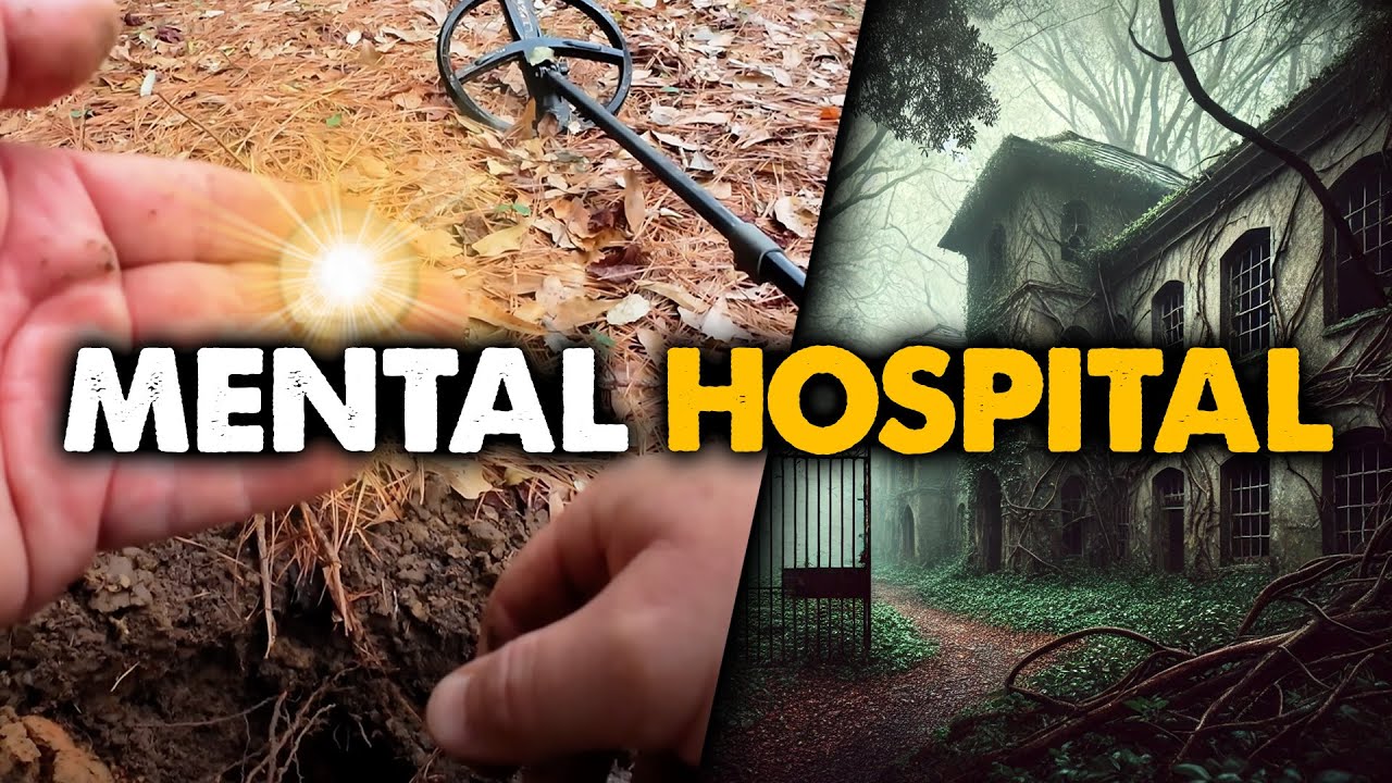 We Were Shocked at How Many Silver Coins Were Lost at This Old Mental Hospital!