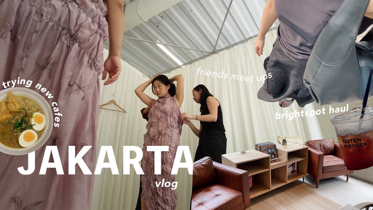 Tiga hari produktif di Jakarta: Dress fitting, brightspot, friend meet-ups.