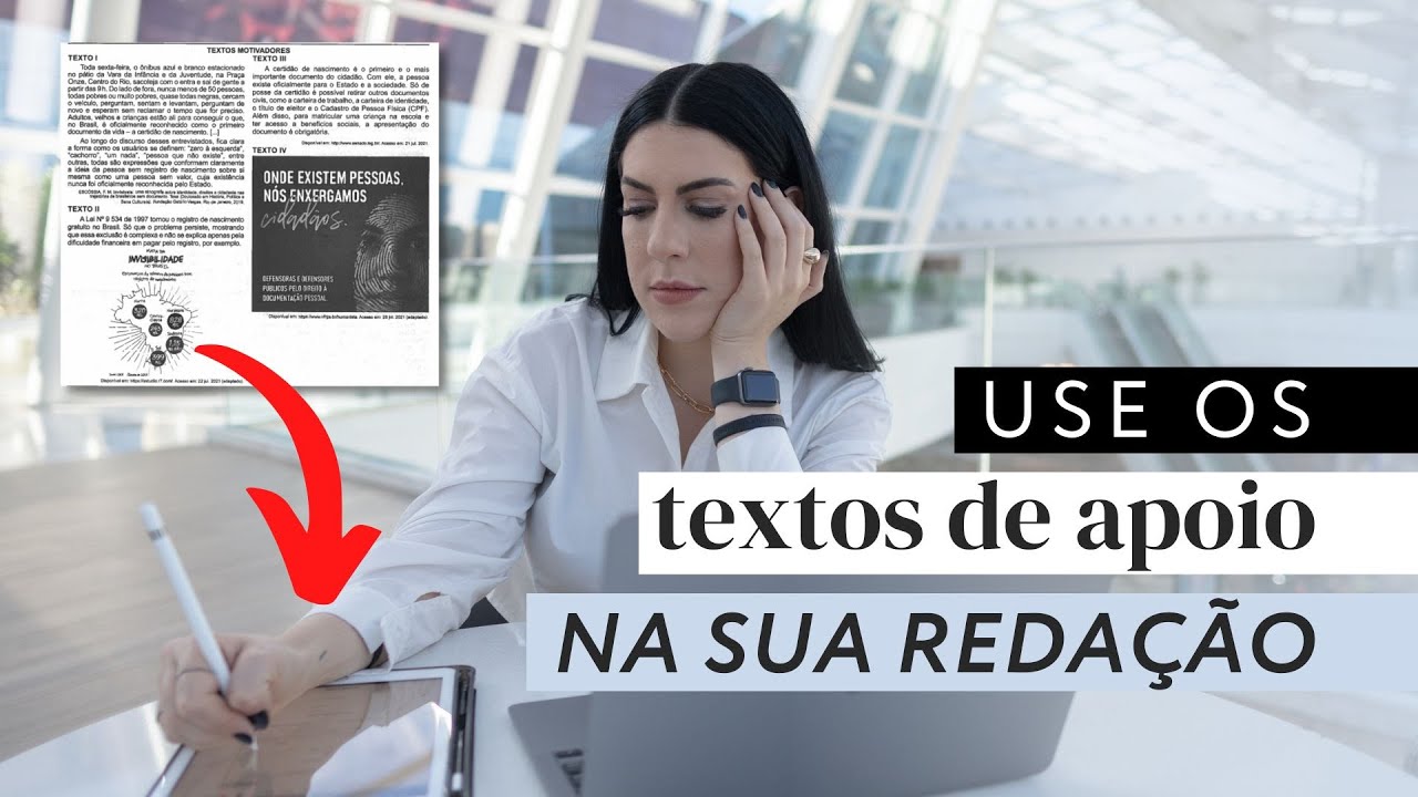 COMO USAR DADOS DA PROPOSTA NA SUA REDAÇÃO DO ENEM