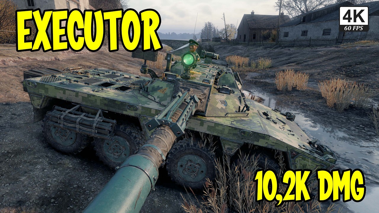 World of Tanks Executor 10,2K Damage WOT