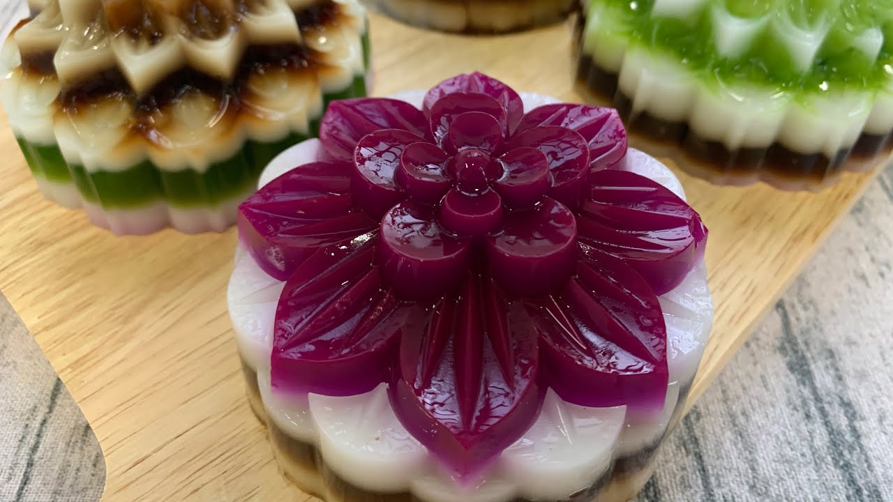 LÀM BÁNH TRUNG THU RAU CÂU NHÂN PHÔ MAI | Bếp của Gió