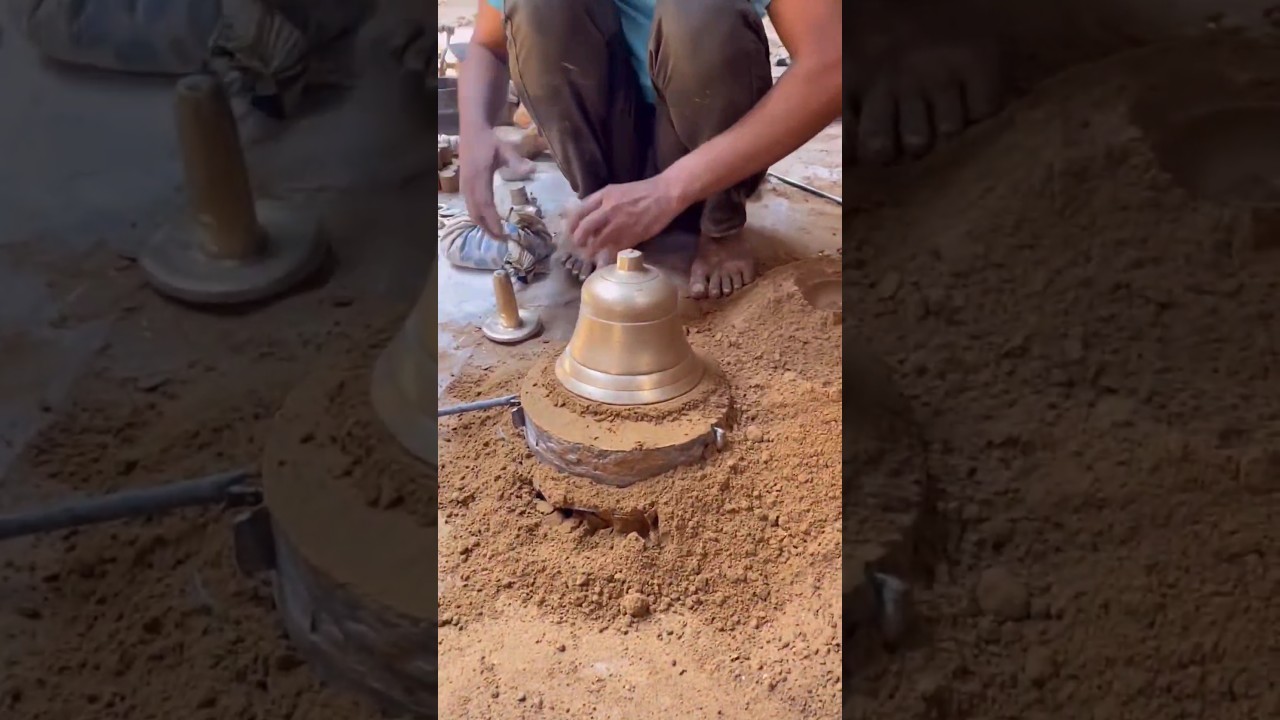 Brass Ring Bell Casting Process