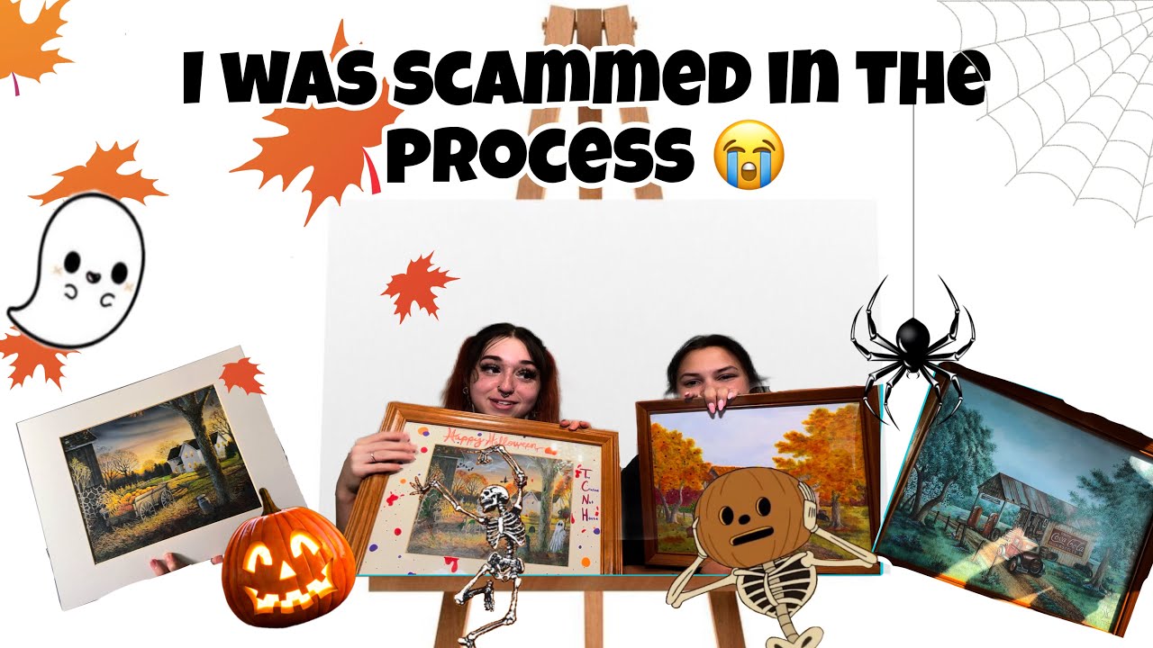 Revamping paintings!|| i was scammed 🤣