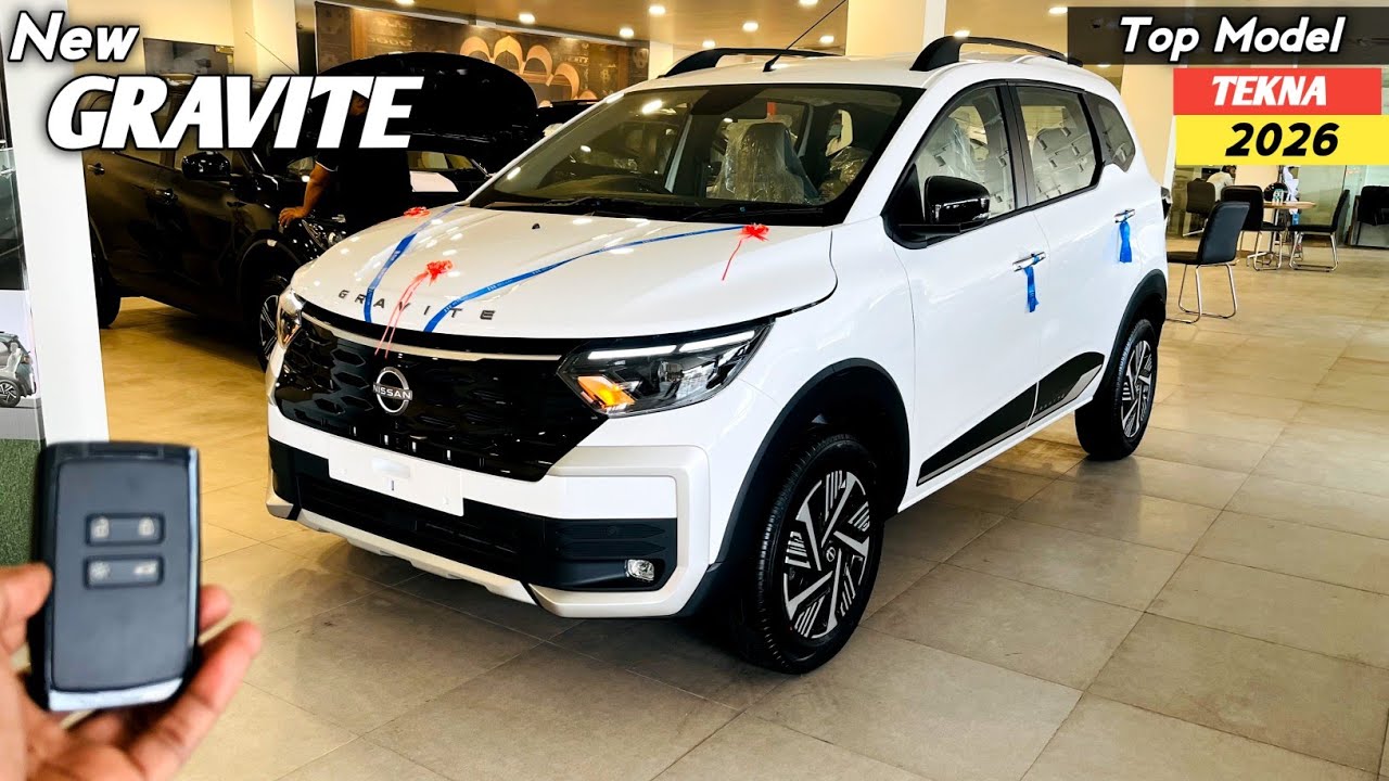 Новый Nissan Gravite Tekna, топовая модель 2026 года ❣️ | Полная комплектация топовой модели GRAV...