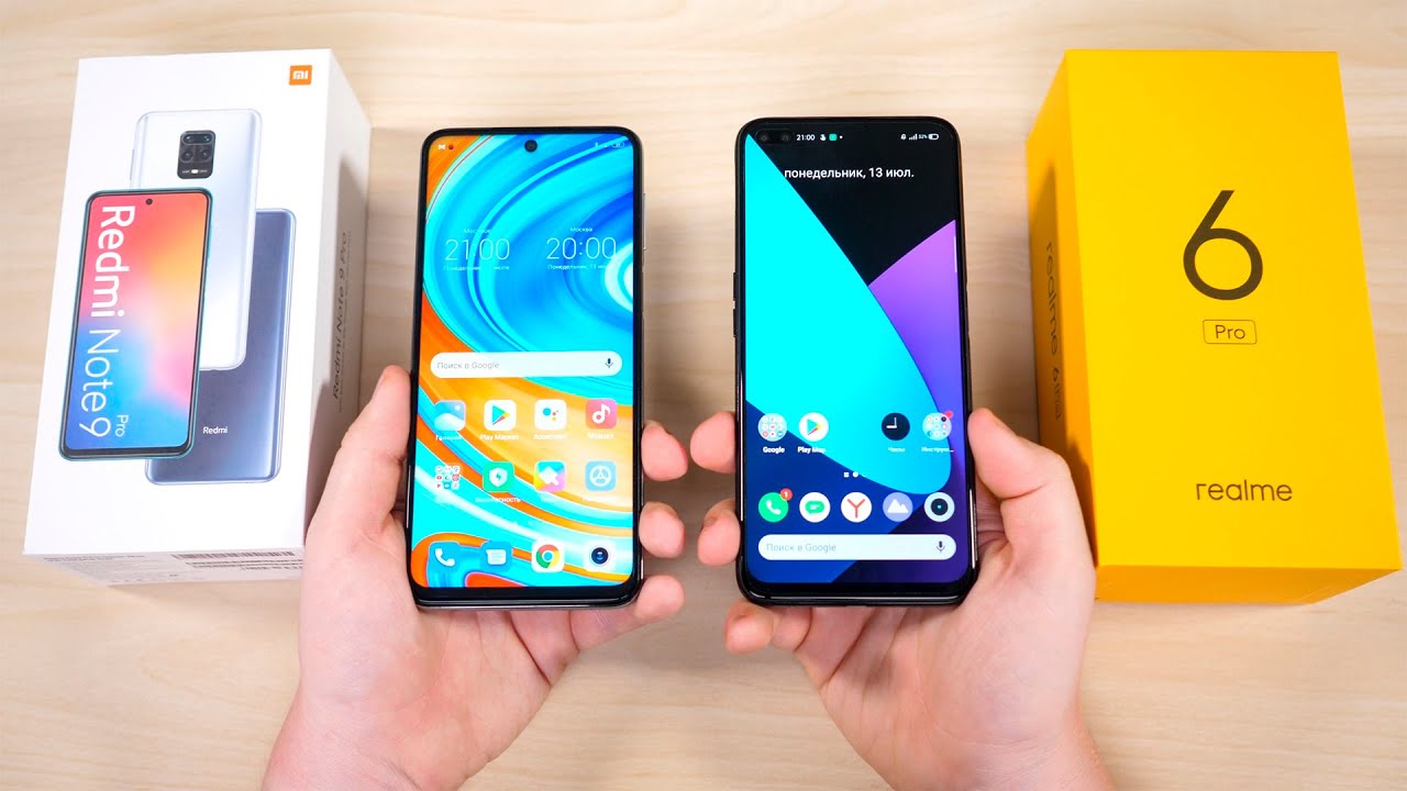 Redmi Note 9 Pro vs Realme 6 Pro - КАКОЙ смартфон ВЫБРАТЬ до 20 000 РУБЛЕЙ в 2020 ГОДУ? СРАВНЕНИЕ!
