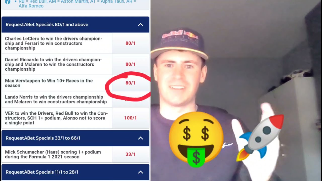 Best F1 2021 Season Bets