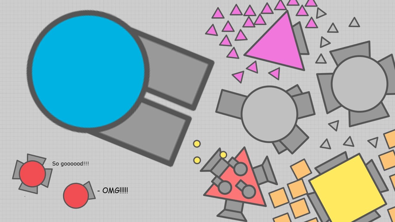 KILLING ALL DIEP.IO BOSSES!!! USING TWIN TANK! (Diep.io FFA Gameplay)