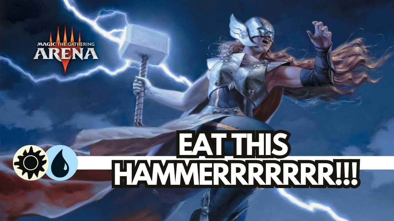 The Mighty Thor, Jane Foster for EDH/Brawl | the power of bonk | Magic The Gathering: Arena