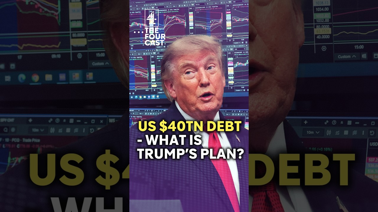 Economist tries to understand 'Trump's economic strategy' as US debt hits $40tn