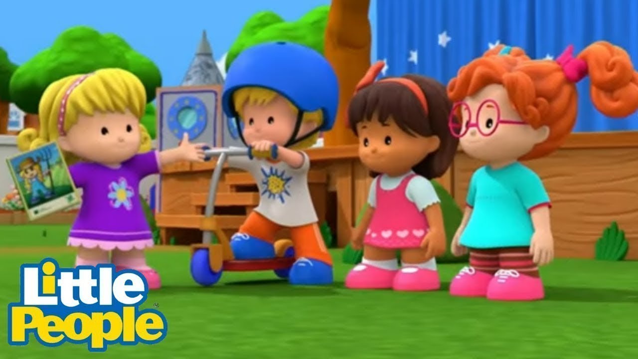 Scooter Schooling! | Little People | Video for kids | WildBrain Little Ones