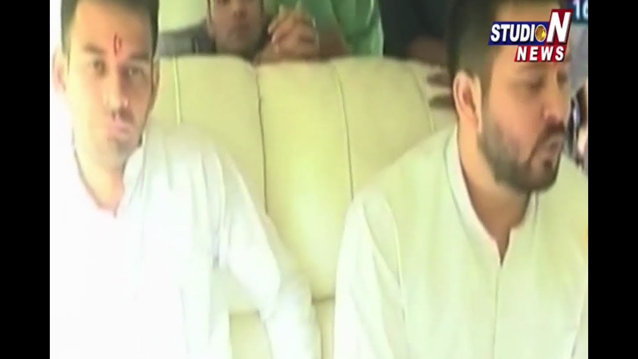 Bihar Former Chief Minister Lalu Prasad Yadav Sons Political Fight | Studio N