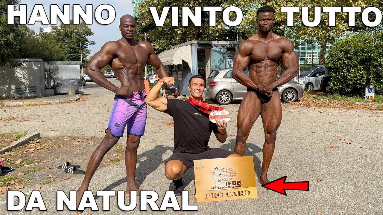 MOMO FA LA STORIA DEL BODYBUILDING | VINCE LA IFBB PRO CARD DA NATURAL!