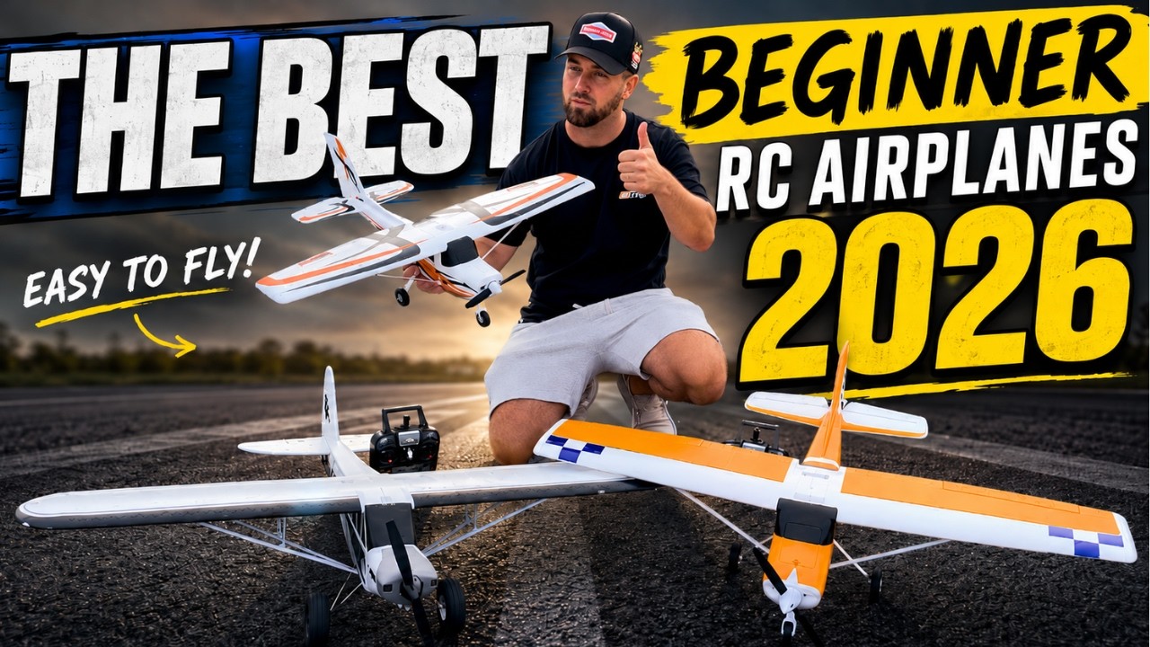 TOP 3 Best Beginner RC Airplanes of 2024!
