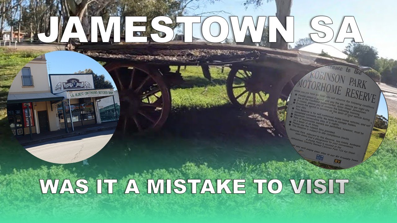 Jamestown on a Sunday — With History,  Aussie Legends and campsite review #roadtrips #hiddengems