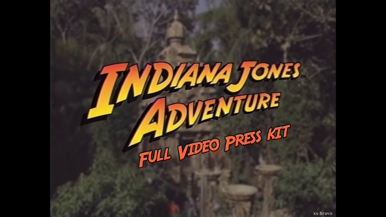 Indiana Jones Adventure 1995 Video Press Kit Repaired and Remastered