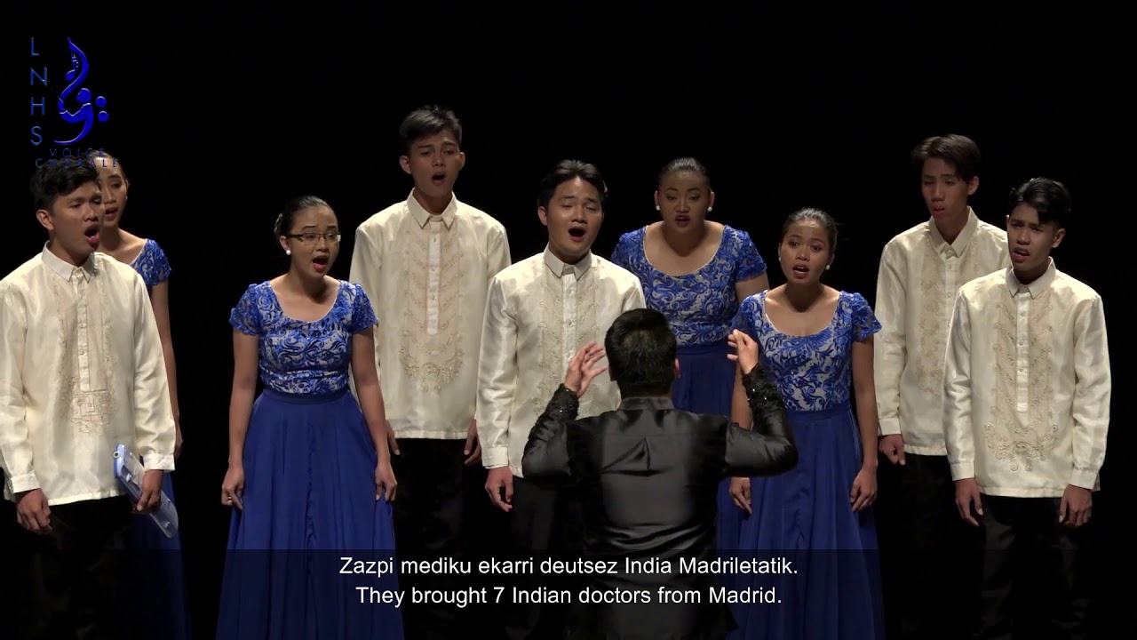 Izar Ederrak - Ligao National High School Voice Chorale