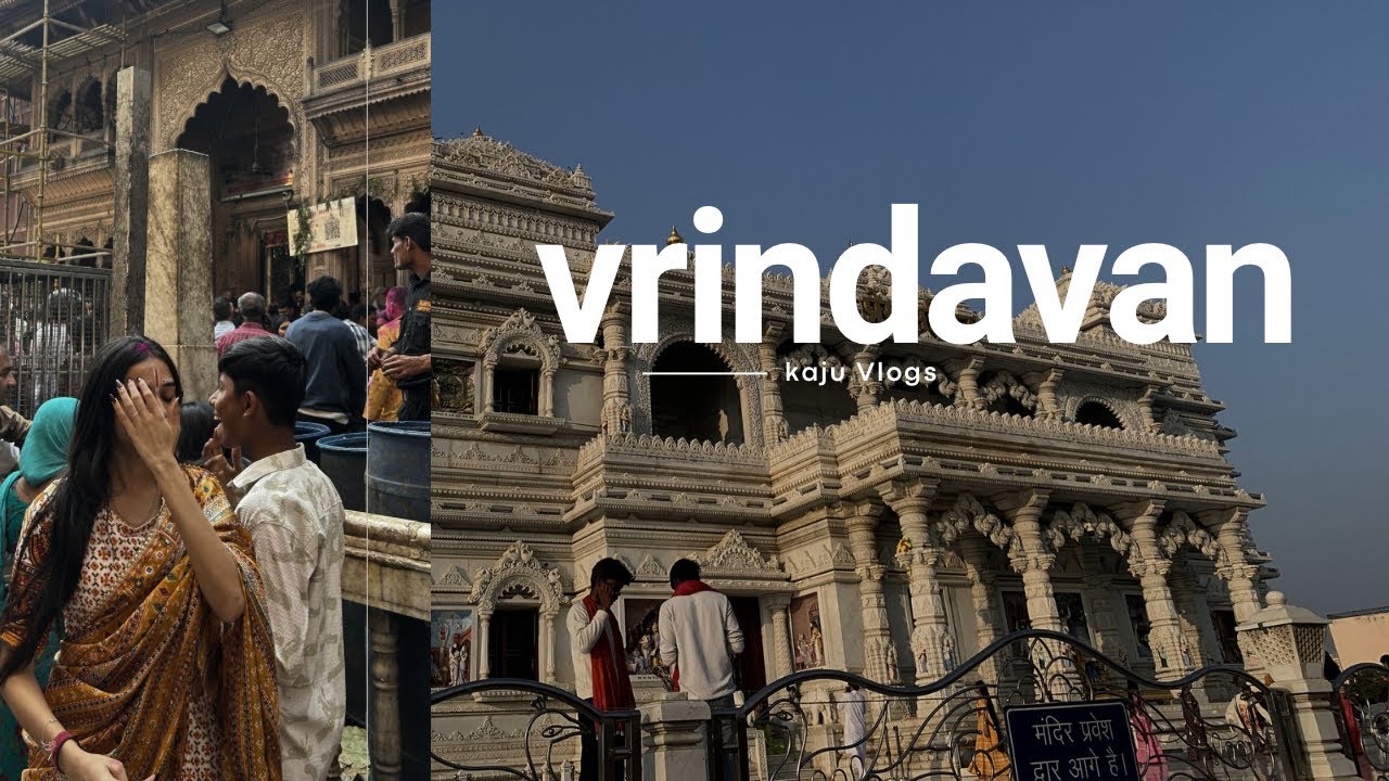 Mero mann Vrindavan me atko❤️